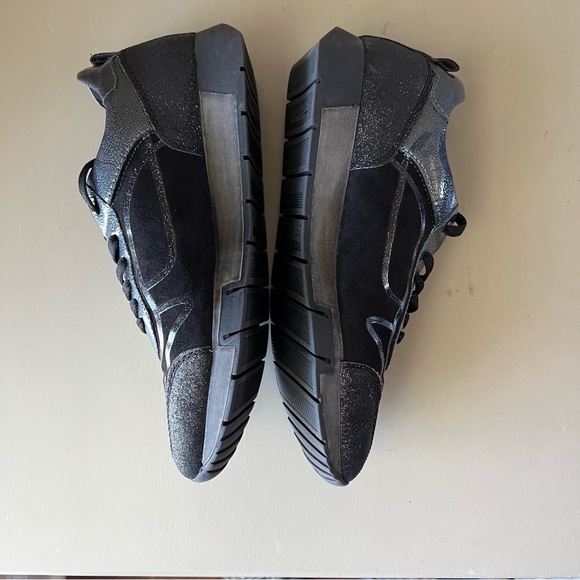 Tamaris Black Athletic Sparkly Shoes size 8.5 US 39 EU - Picture 3 of 10